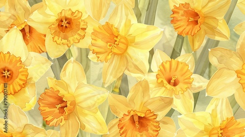 yellow flowers background