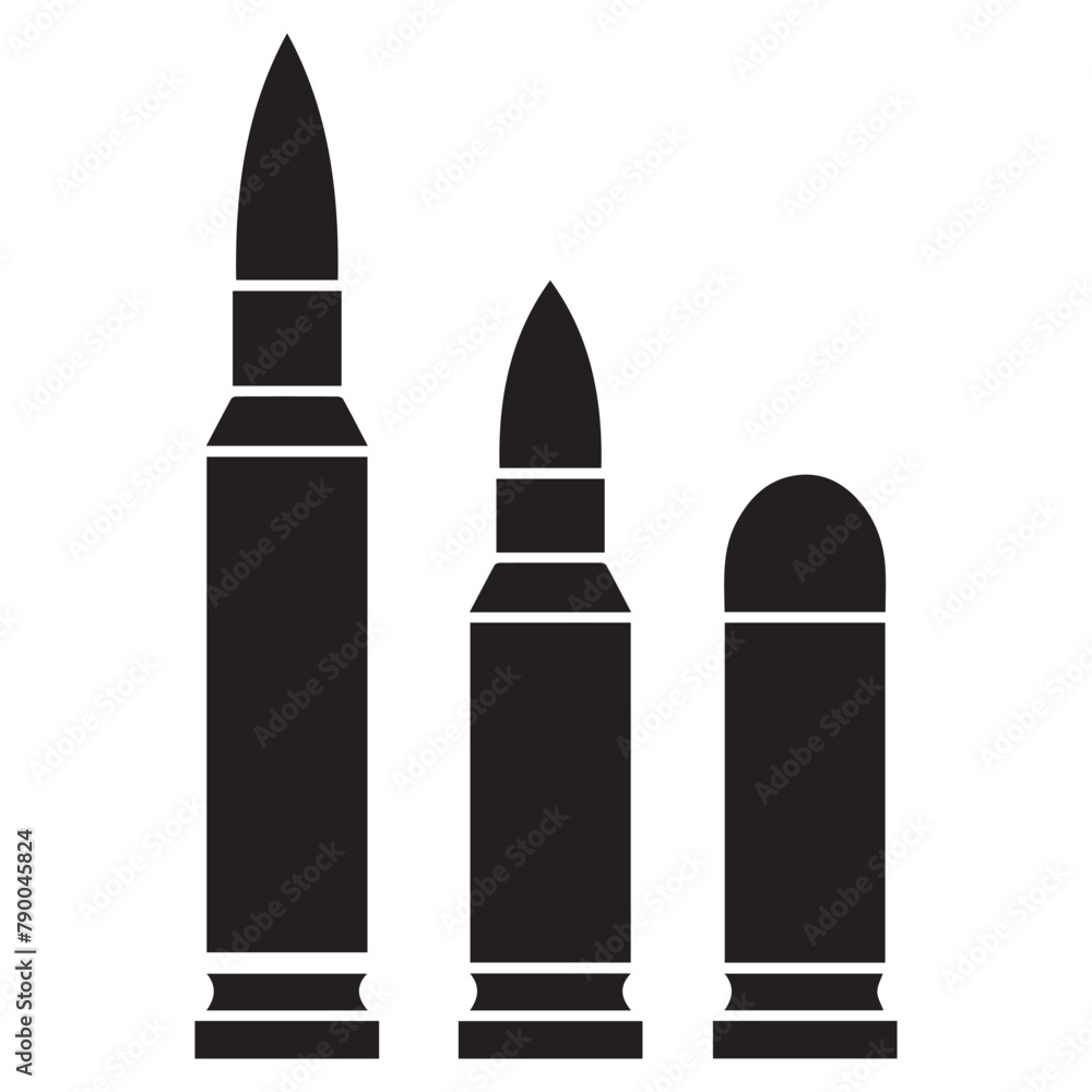 bullet ammunition vector illustration symbol design bullet ammunition vector illustration symbol design
