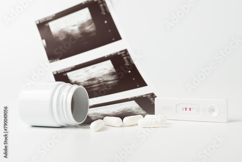 Abortion tablets, reproductive choice, oral medication, woman's health photo