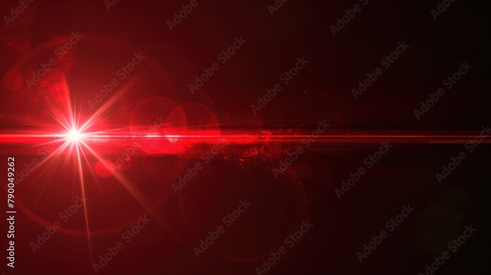 abstract red of lighting for background. digital lens flare in dark background abstract red of lighting for background. digital lens flare in dark background