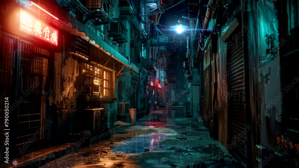 Wet street scene after rain, animated virtual repeating seamless 4k
Wet street scene after rain, animated virtual repeating seamless 4k