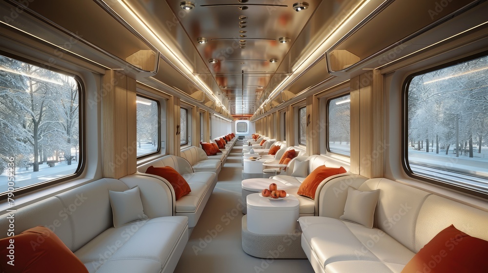 Luxury rail travel. Generative AI.