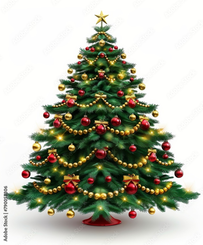 Christmas tree art illustration Christmas tree art illustration