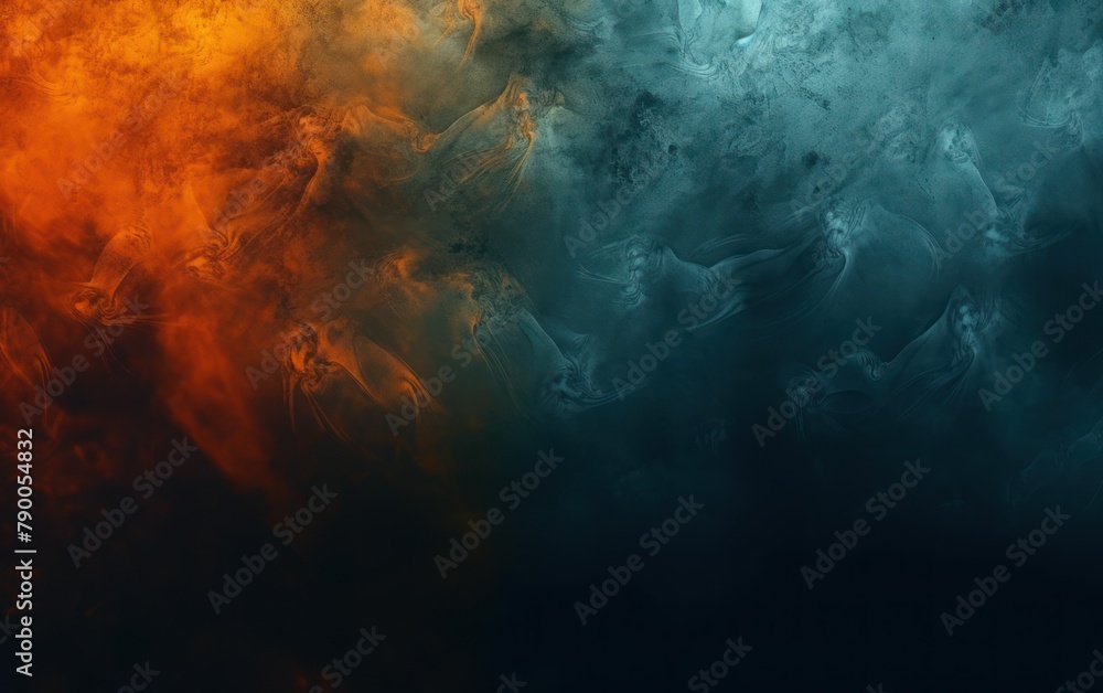 Abstract Fire and Ice Concept Art Abstract Fire and Ice Concept Art