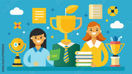 A communitywide spelling bee or math competition encouraging academic excellence and friendly competition.
