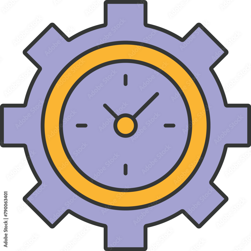 Time management Vector icon which can easily modify or edit Time management Vector icon which can easily modify or edit