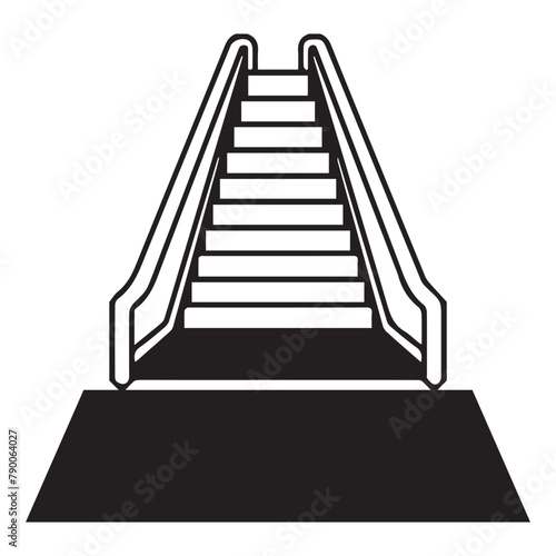 ladder icon vector illustration symbol design