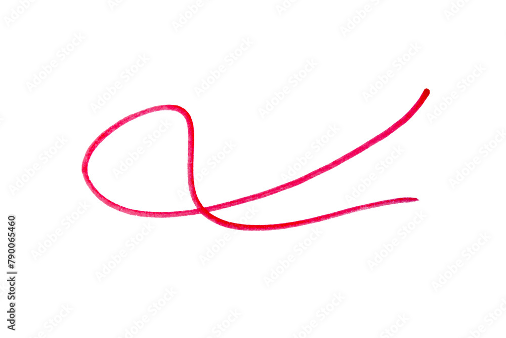Hand drawn red marker scribble on transparent background, cut out. Design element. Hand drawn red marker scribble on transparent background, cut out. Design element.