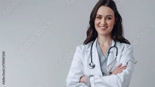 Confident Female Doctor Smiling photo