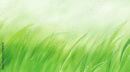 Rich green watercolor texture, dynamic and flowing, evokes the freshness of lush grass, watercolor, cartoon, animation, vibrant