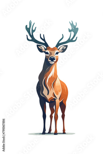 deer illustration vector fully customize able ai file