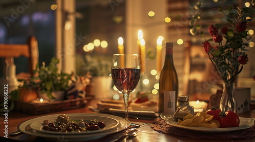 Festive dinner table © Alexander