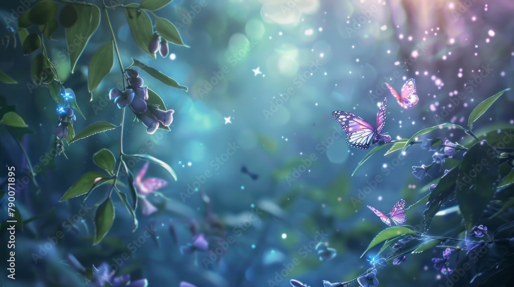 Fairy Day background concept. woods nature. copy space Fairy Day background concept. woods nature. copy space