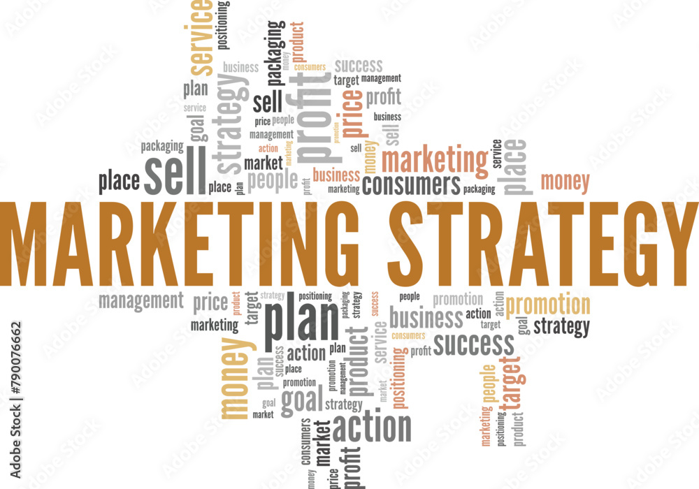 Marketing Strategy word cloud conceptual design isolated on white background. Marketing Strategy word cloud conceptual design isolated on white background.