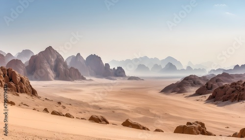 landscape-panoramic-view-desert-with-rocky-mountains-without-people-in-Sharm-El-Sheikh-Egypt