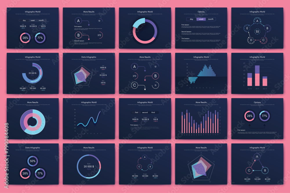 Graphics In Reports Vector graphics infographics with mobile phone. Template for creating ...