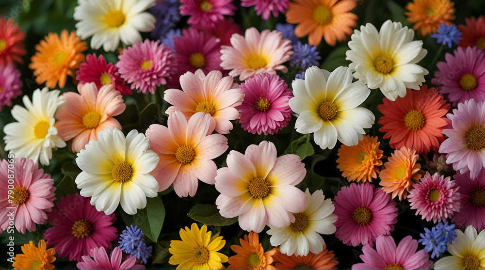 Multi-colored flower bed in the park. Lots of beautiful summer flowers. Lush bright flowering in the garden. Multicolor blooming front garden. Outdoor summer gardening. Genrative.ai
Multi-colored flower bed in the park. Lots of beautiful summer flowers. Lush bright flowering in the garden. Multicolor blooming front garden. Outdoor summer gardening. Genrative.ai