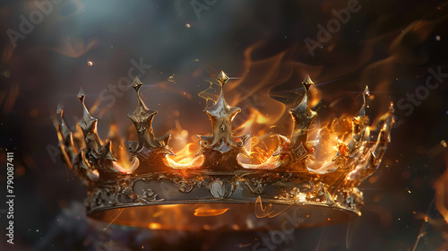 Flame Crown,generative ai