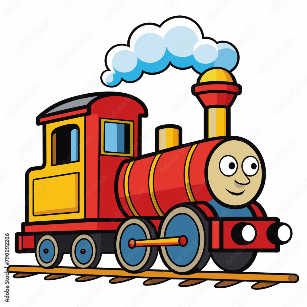 Steam Engine Train vector illustration Steam Engine Train vector illustration