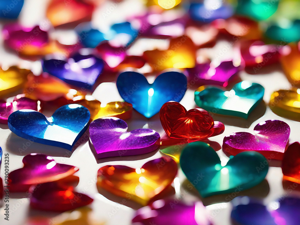 Colourful Hearts Colourful Hearts