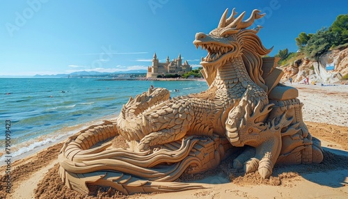 The Dragon of the Sand: The Mythical Beauty and Mighty Energy of Nature photo