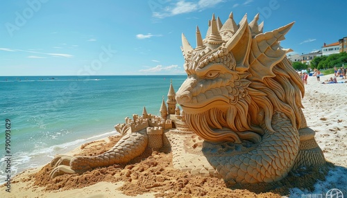 The Dragon of the Sand: The Mythical Beauty and Mighty Energy of Nature photo