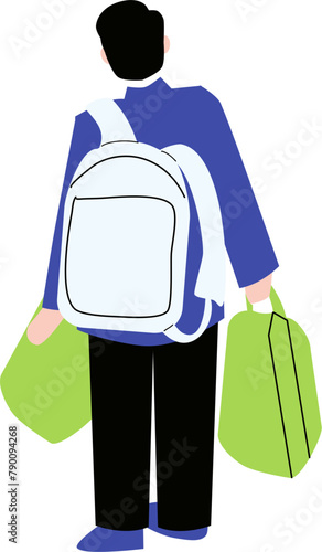 Muslim travel. Homecoming for Eid Al fitr. Eid Al fitr activity. 