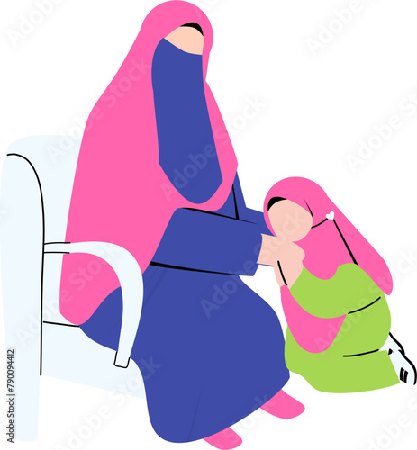 Muslim travel. Homecoming for Eid Al fitr. Eid Al fitr activity. 