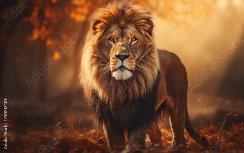 Isolated Lion