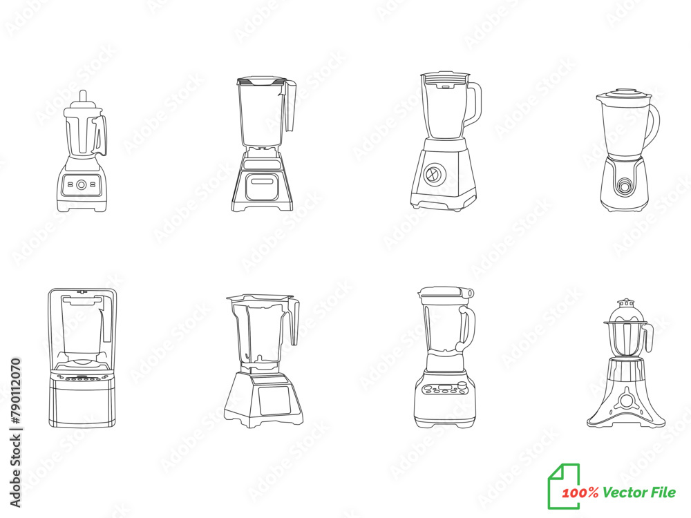 Blender Icon Vector Design Illustration. Blender icon. icon related to electronic, household appliances. Line icon style design. Simple vector design editable Blender Icon Vector Design Illustration. Blender icon. icon related to electronic, household appliances. Line icon style design. Simple vector design editable