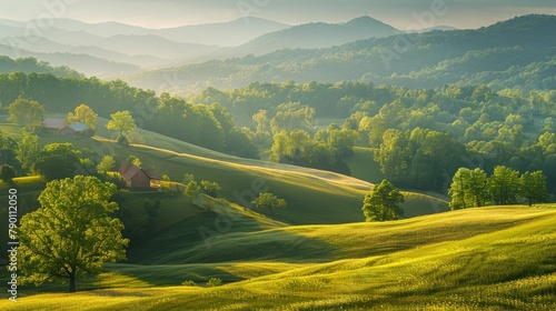 Georgia's countryside, highlighting its natural beauty and simplicity.