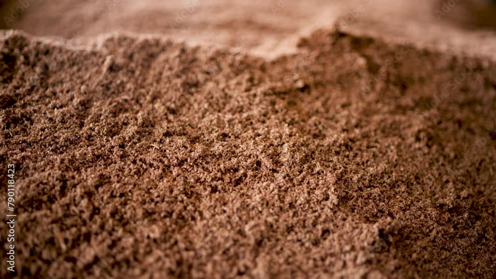 Mixing soil for growing mushrooms. Mixing soil for growing mushrooms.