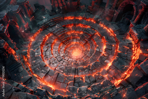 Dante's 7 circles of hell 
