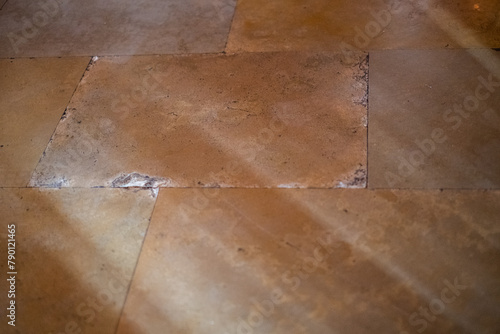 Cracked tiles floor or wall