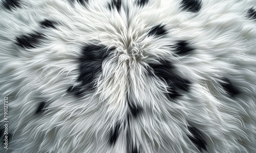 leather cow fur  photo