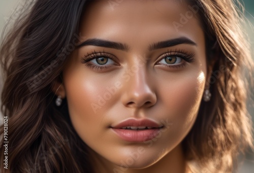 Wallpaper Mural A Portrait Of Breathtakingly Gorgeous, Exotic, Beautiful Woman. Torontodigital.ca