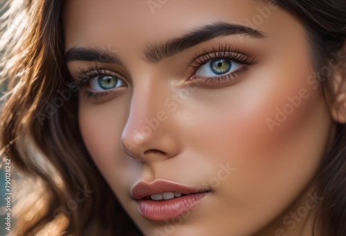 Wallpaper Mural A Portrait Of Breathtakingly Gorgeous, Exotic, Beautiful Woman. Torontodigital.ca