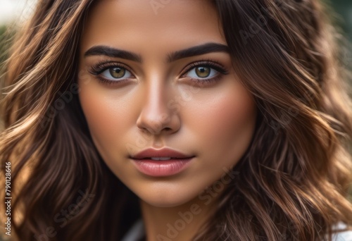 Wallpaper Mural A Portrait Of Breathtakingly Gorgeous, Exotic, Beautiful Woman. Torontodigital.ca