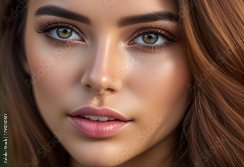 Wallpaper Mural A Portrait Of Breathtakingly Gorgeous, Exotic, Beautiful Woman.
 Torontodigital.ca