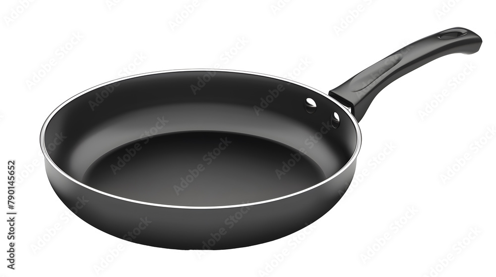 pan isolated on white. Non-stick coating. Cooking food. kitchenware pan isolated on white. Non-stick coating. Cooking food. kitchenware