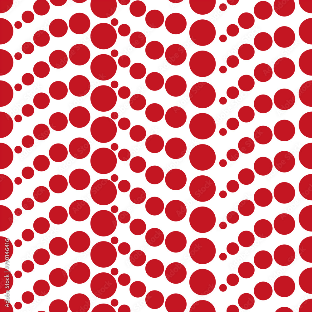 Seamless pattern with polka dot circles vector artistic print for textile paper decor wallpaper background endless creative art Seamless pattern with polka dot circles vector artistic print for textile paper decor wallpaper background endless creative art