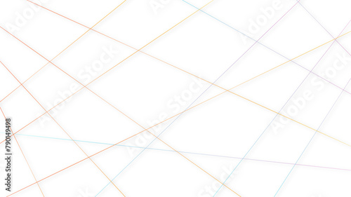 Random geometric line pattern on a transparent background. Random line low poly pattern. abstract seamless line vector. Random chaotic lines abstract geometric patterns of modern design.