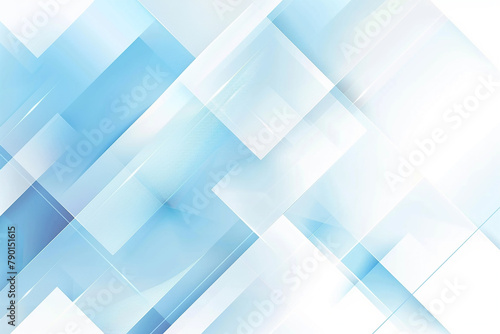 Graphic Abstract background with light blue and white geometric shapes, Abstract grey and blue geometric minimal motion background