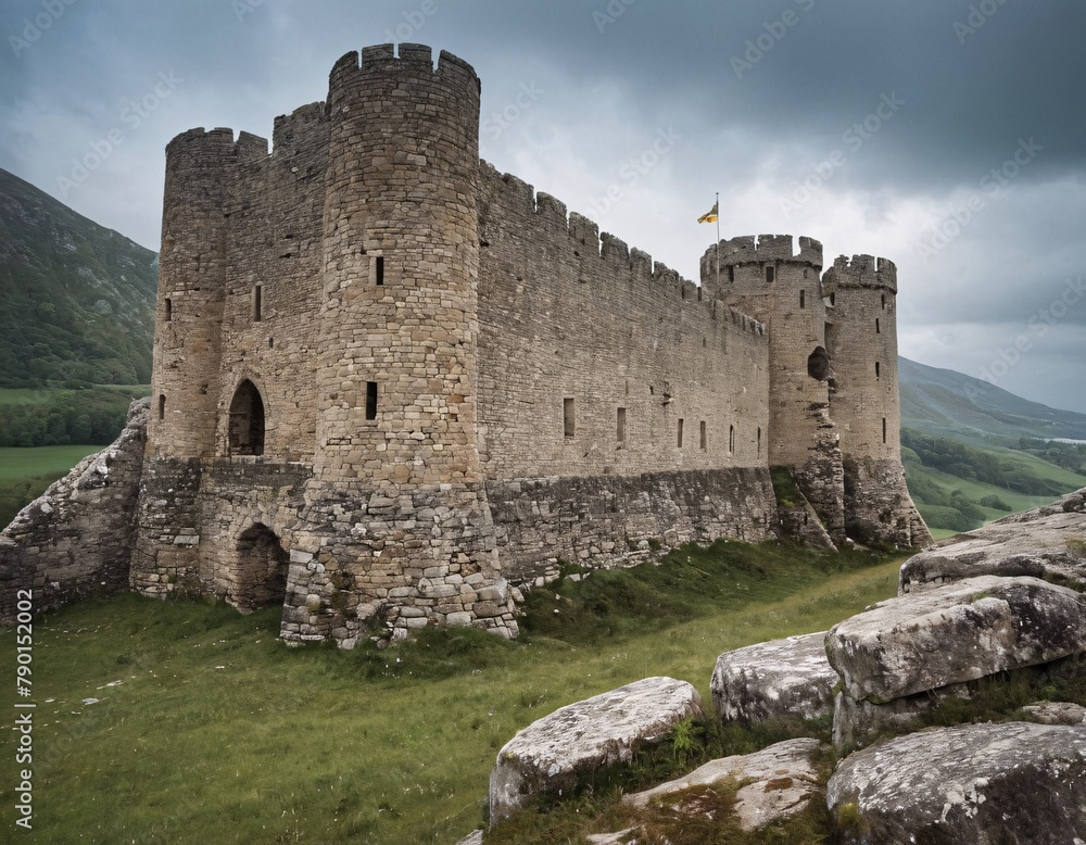 ruins of a abandoned ancient castle ruins of a abandoned ancient castle