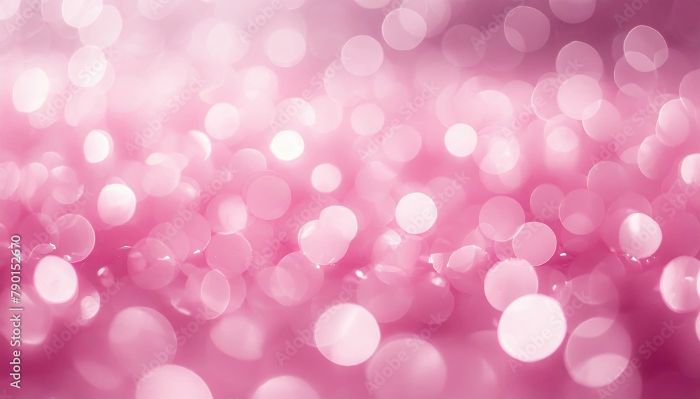 Pink Euphoria: Abstract Circular Bokeh Texture Background Pink Euphoria: Abstract Circular Bokeh Texture Background