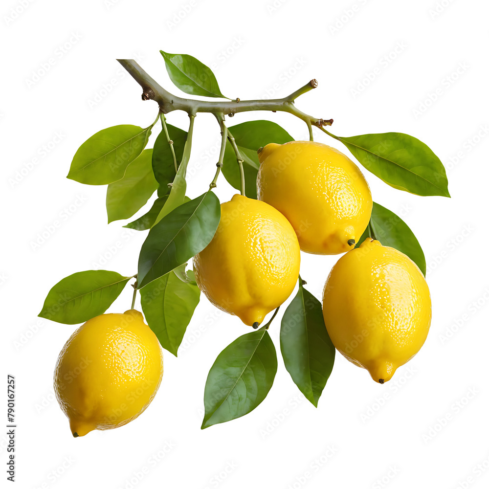 lemons on a branch