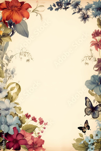 Flowers frame  © nahed