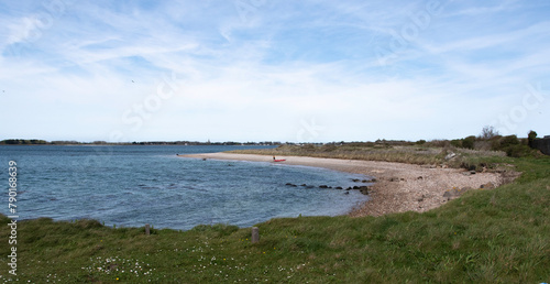 Ile de Tatihou, Saint Vaast la Hougue, Site naturel protégé,  Manche, 50, France photo