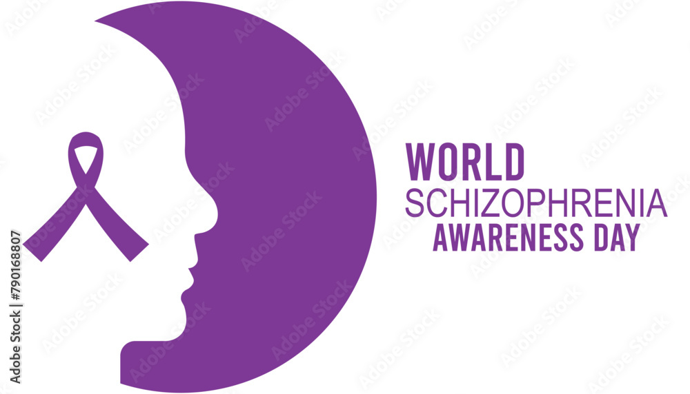 World Schizophrenia Awareness Day observed every year in May. Template for background, banner, card, poster with text inscription. World Schizophrenia Awareness Day observed every year in May. Template for background, banner, card, poster with text inscription.