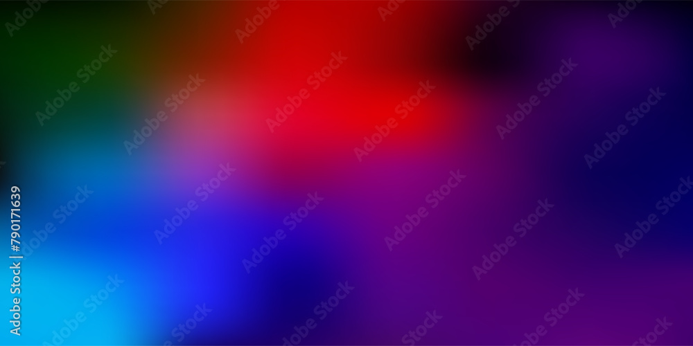 Obraz premium Dark multicolor vector blur backdrop.